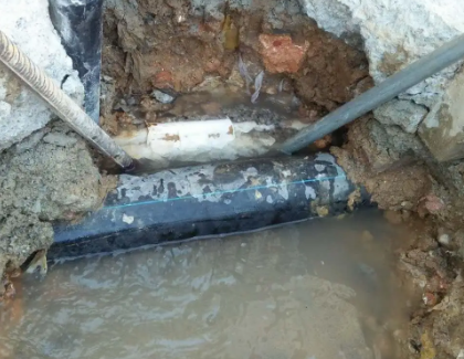 延安市测漏水之水管漏水